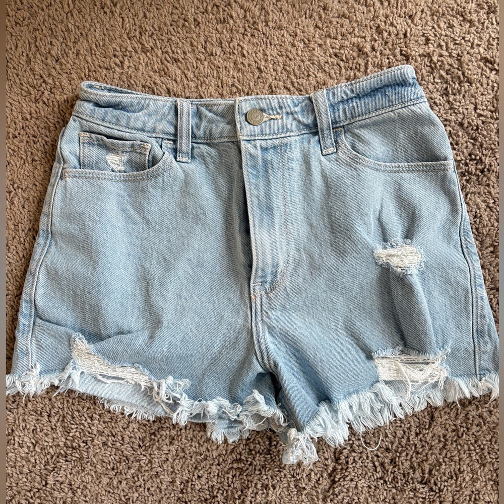 Hollister high rise mom shorts
